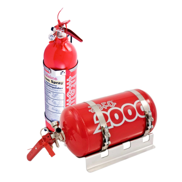 Lifeline 4 ltr plumbed in extinguisher kit