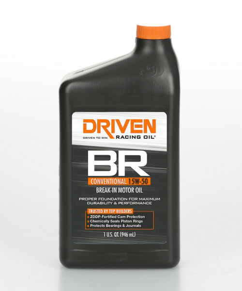 Driven BR 15W-50 Mineral Break-In Oil